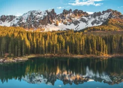 Ravensburger Landschappen|1000-1499<Lago di Carezza - Italië - 1000 stukjes