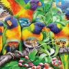 Ravensburger Dieren|Kunst En Cultuur<Land van de Lorikeets - puzzel van 1000 stukjes