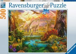 Kinderen Ravensburger Dieren|Legpuzzels<Land van de dinosauriërs - puzzel van 500 stukjes