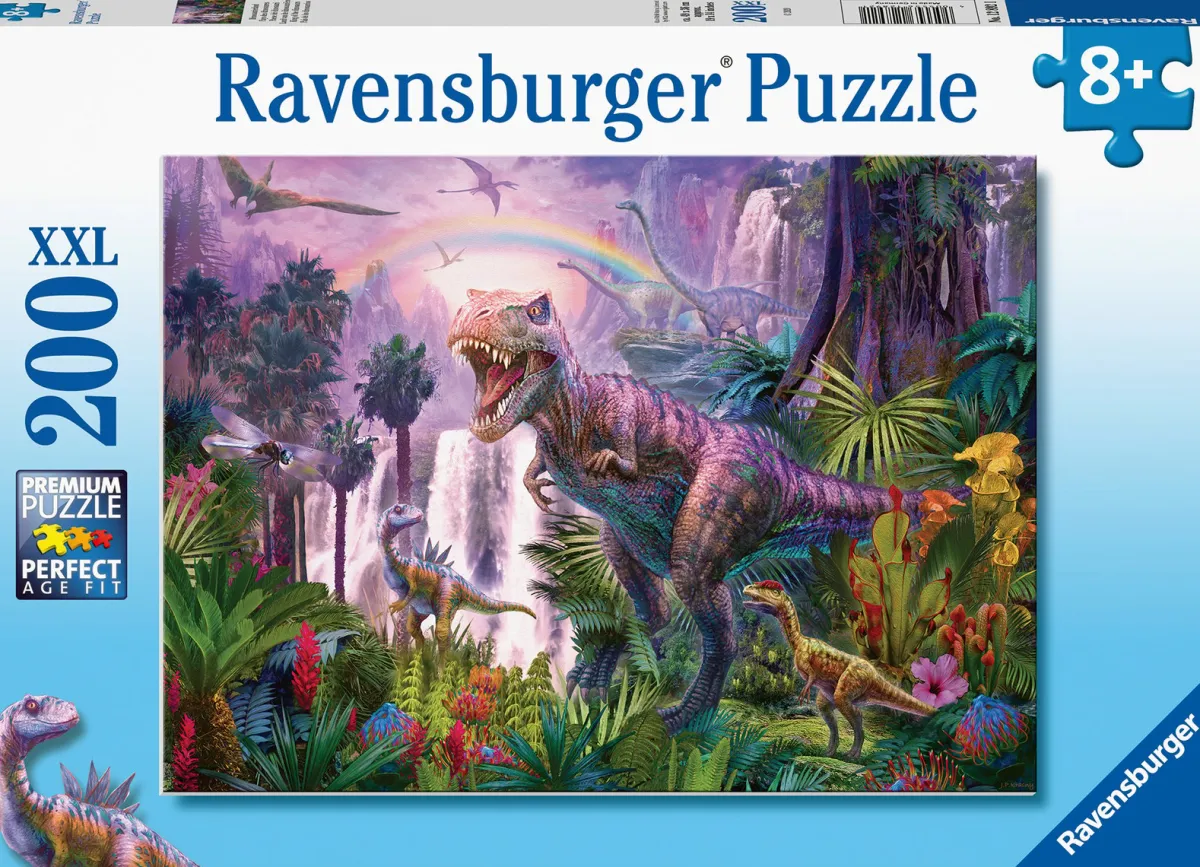 Kinderen Ravensburger Dieren|Legpuzzels<Land van de dinosauriërs - puzzel van 200 stukjes