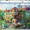 Ravensburger Tekening|Landschappen<Landhuis door de tijd heen - puzzel van 2000 stukjes