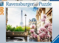Kinderen Ravensburger Steden En Gebouwen|Legpuzzels<Lente in Parijs - puzzel van 500 stukjes
