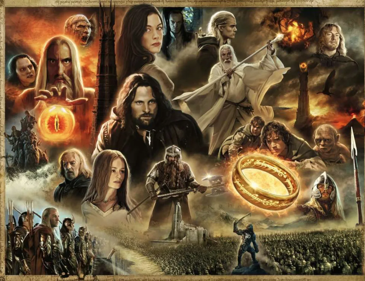 Ravensburger Disney, Pixar, Marvel|Kunst En Cultuur<Lord of the Rings - The Two Towers - puzzel van 2000 stukjes