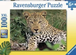 Kinderen Ravensburger Dieren|Legpuzzels<Luipaard - puzzel van 100 stukjes