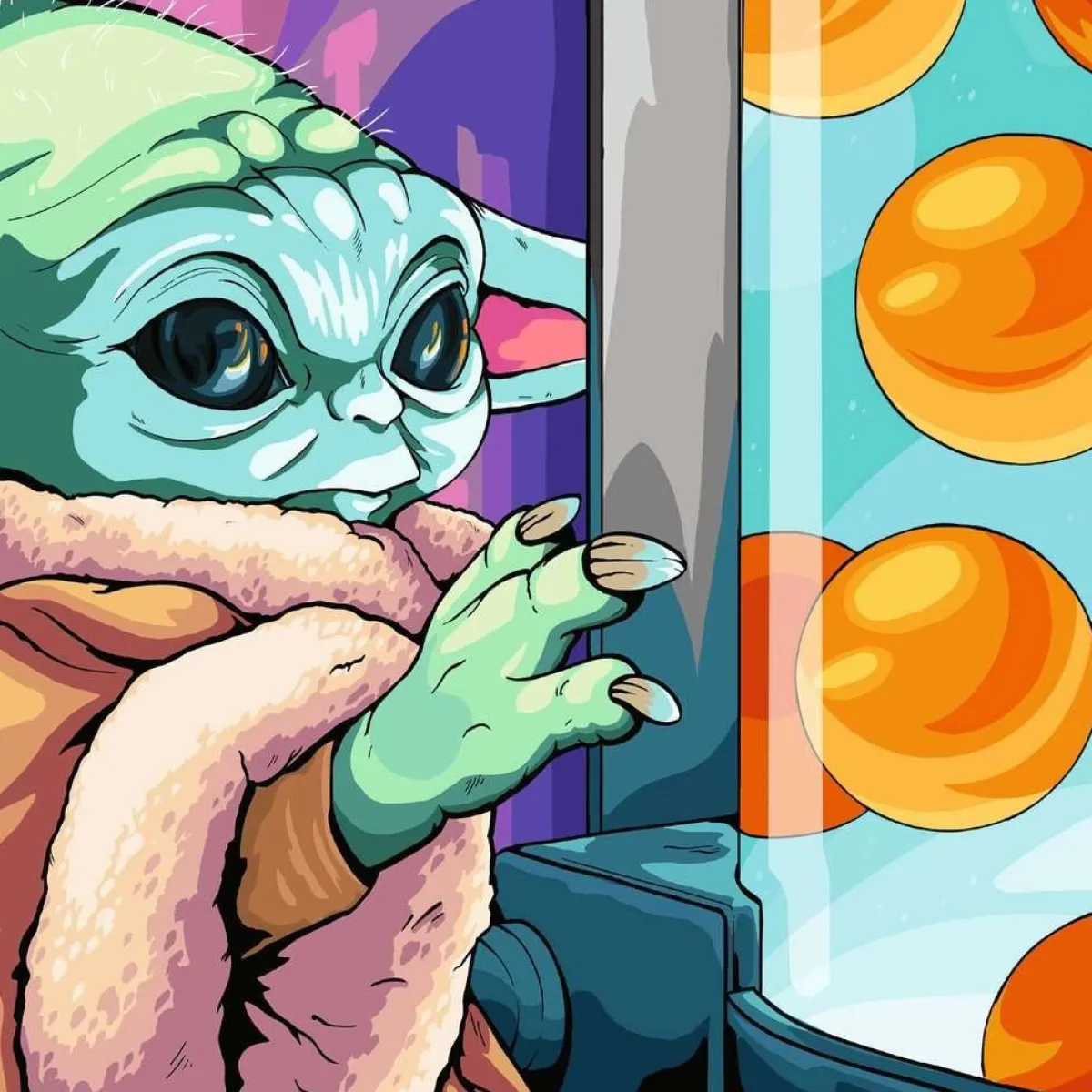 Kinderen Ravensburger Star Wars|Tekening<Mandalorian: Baby Yoda Grogu Momenten - 3 puzzels van 49 stukjes
