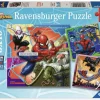 Kinderen Ravensburger Disney, Pixar, Marvel|Legpuzzels<Marvel Spider-Man - 3 puzzels van 49 stukjes