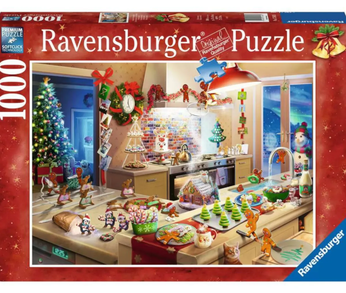Ravensburger 1000-1499<Merry Mischief - Christmas Limited Edition - legpuzzel van 1000 stukjes