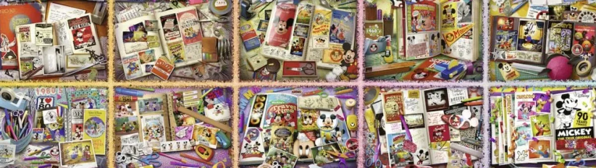Ravensburger Disney, Pixar, Marvel|2000 En Meer<Mickey Mouse van 40000 stukjes (exact 40320 stukjes)