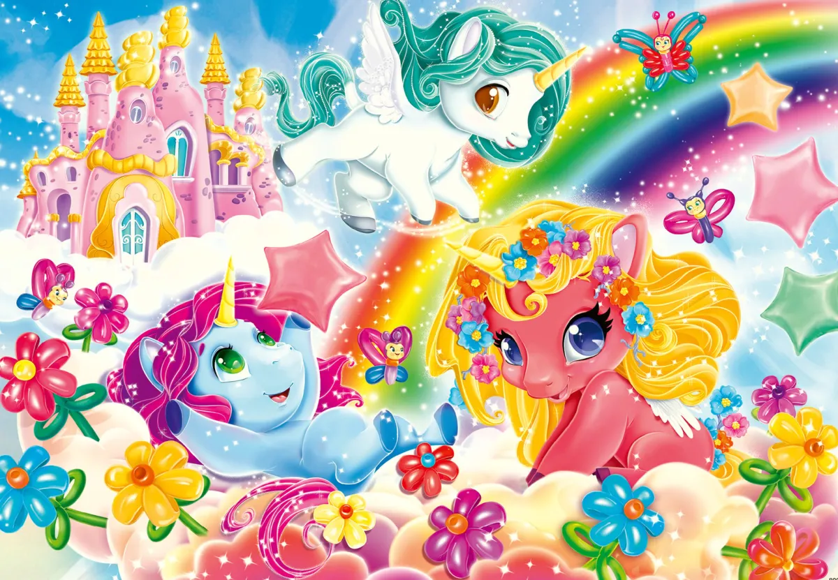 Kinderen Ravensburger Disney, Pixar, Marvel|Legpuzzels<My Little Pony - 2 puzzels van 12 stukjes