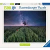 Ravensburger Landschappen|1500-1999<Nachthemel boven het korenveld - puzzel van 1500 stukjes