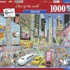 Ravensburger Tekening|Steden En Gebouwen<New York -Fleroux - puzzel van 1000 stukjes