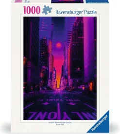 Ravensburger Steden En Gebouwen|1000-1499<New York NeonArt - puzzel van 1000 stukjes