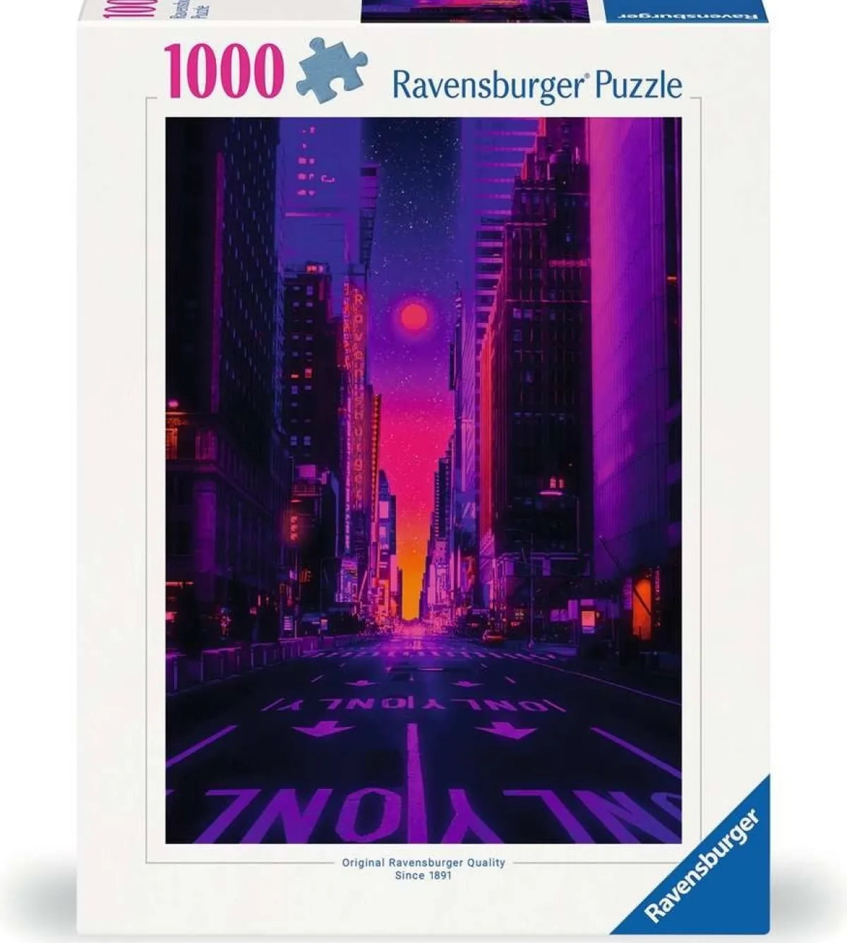 Ravensburger Steden En Gebouwen|1000-1499<New York NeonArt - puzzel van 1000 stukjes