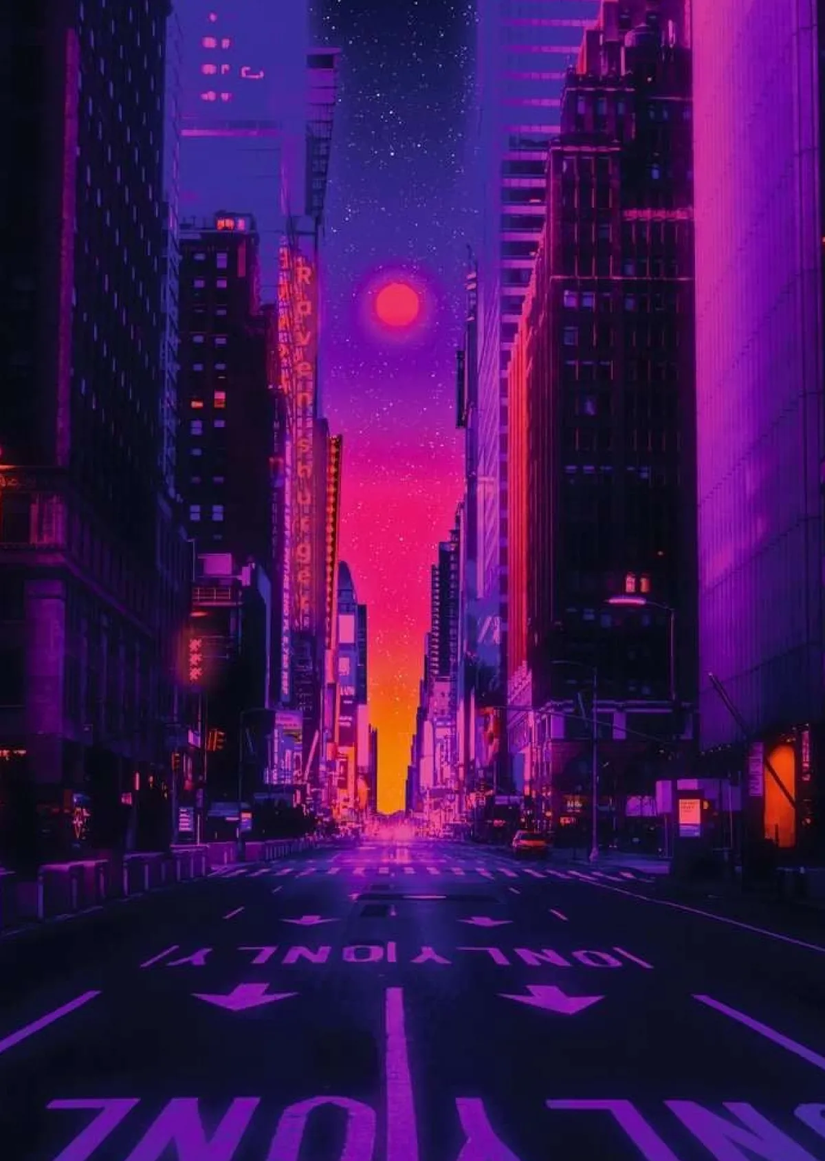 Ravensburger Steden En Gebouwen|1000-1499<New York NeonArt - puzzel van 1000 stukjes