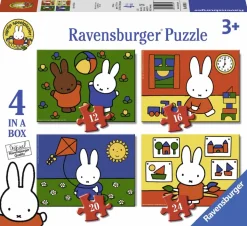 Kinderen Ravensburger Tekening|Legpuzzels<Nijntje - 12+16 +20 +24 stukjes