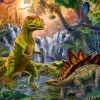 Kinderen Ravensburger Dieren|Legpuzzels<Oase van dinosauriërs - puzzel van 100 stukjes