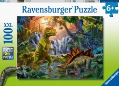 Kinderen Ravensburger Dieren|Legpuzzels<Oase van dinosauriërs - puzzel van 100 stukjes