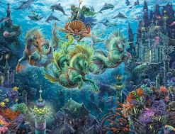 Ravensburger Fantasy|Tekening<Onderwater magie - puzzel van 2000 stukjes