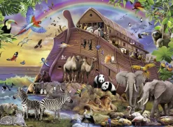 Kinderen Ravensburger Dieren|Legpuzzels<Onderweg met de ark - puzzel van 150 stukjes