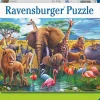 Kinderen Ravensburger Dieren|Legpuzzels<Op safari! - puzzel van 200 stukjes