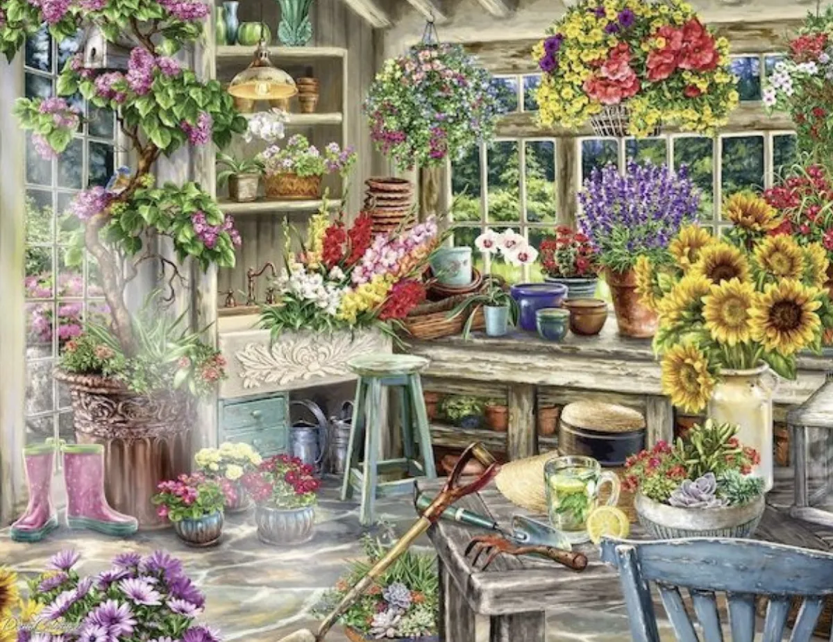 Ravensburger Landschappen|2000 En Meer<Paradijs van de tuinman - puzzel van 2000 stukjes - Exclusiviteit
