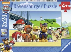 Kinderen Ravensburger Tekening|Legpuzzels<Paw Patrol - 2 puzzels van 24 stukjes