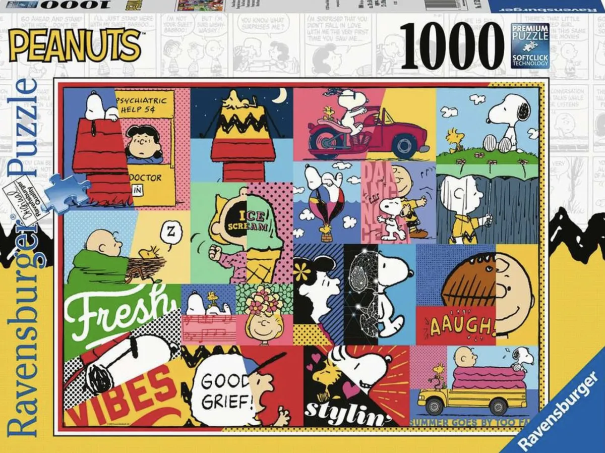 Ravensburger Disney, Pixar, Marvel|1000-1499<Peanuts Moments - puzzel van 1000 stukjes