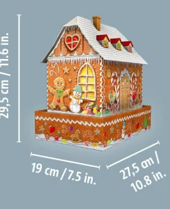 Kinderen Ravensburger 3d Puzzels|Steden En Gebouwen<Peperkoekenhuisje - 3D puzzel - 216 stukjes