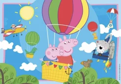 Kinderen Ravensburger Disney, Pixar, Marvel|Legpuzzels<Peppa Pig - Peppa's avontuur - 2 x 12 stukjes
