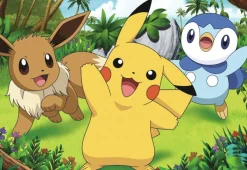 Kinderen Ravensburger Tekening|Legpuzzels<Pikachu en zijn vrienden - 2 puzzels van 24 stukjes