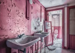 Ravensburger Steden En Gebouwen|1000-1499<Pink Dreams - Lost Places - 1000 stukjes