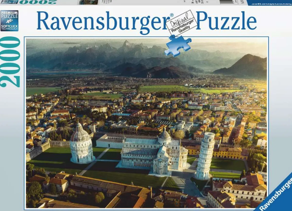 Ravensburger Landschappen|Steden En Gebouwen<Pisa in Italië - puzzel van 2000 stukjes