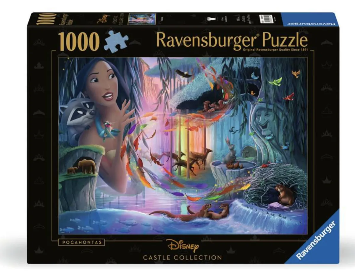 Ravensburger Disney, Pixar, Marvel|1000-1499<Pocahontas - Disney Kasteel 12 - puzzel van 1000 stukjes
