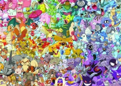 Ravensburger Disney, Pixar, Marvel|1000-1499<Pokemon - Challenge - puzzel van 1000 stukjes