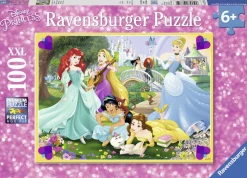 Kinderen Ravensburger Disney, Pixar, Marvel|Legpuzzels<Prinsessen in de tuin - puzzel van 100 stukjes