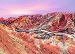 Ravensburger Landschappen|1000-1499<Regenboogbergen - China - 1000 stukjes