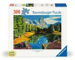 Ravensburger Landschappen|100-499<Rocky Mountain reflections - 300 XXL stukjes