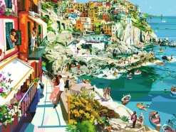 Ravensburger Steden En Gebouwen|1500-1999<Romance in Cinque Terre - puzzel van 1500 stukjes
