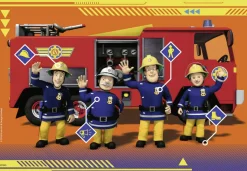Kinderen Ravensburger Tekening|Legpuzzels<Sam de Brandweerman in actie - 2 puzzels van 24 stukjes