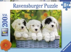 Kinderen Ravensburger Dieren|Legpuzzels<Schattige puppies - 200 stukjes