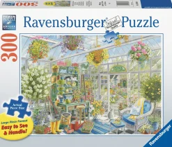 Ravensburger Tekening|100-499<Serre paradijs - puzzel van 300 XXL stukjes
