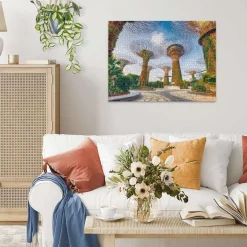 Ravensburger Landschappen|Steden En Gebouwen<Singapore, Garden by the Bay - puzzel van 1500 stukjes