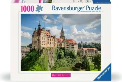 Ravensburger Steden En Gebouwen|1000-1499<Slot Sigmaringen - Duitsland - puzzel van 1000 stukjes