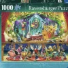 Ravensburger Tekening|1000-1499<Sneeuwwitje and 7 Dwergen - Demelsa Haughton - puzzel van 1000 stukjes