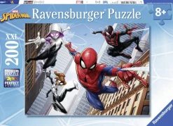 Kinderen Ravensburger Disney, Pixar, Marvel|Legpuzzels<Spider-man - De kracht van de spider - 200 stukjes