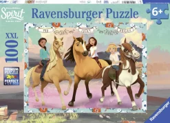Kinderen Ravensburger Disney, Pixar, Marvel|Dieren<Spirit - Lucky en haar vriendinnen - puzzel van 100 stukjes