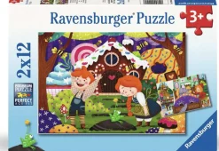Kinderen Ravensburger Disney, Pixar, Marvel|Legpuzzels<Sprookjes - 2 x 12 stukjes