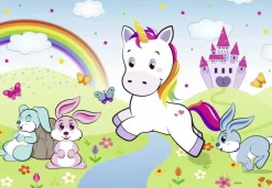 Kinderen Ravensburger Tekening|Legpuzzels<Sprookjesachtige eenhoorns - 2 puzzels van 24 stukjes