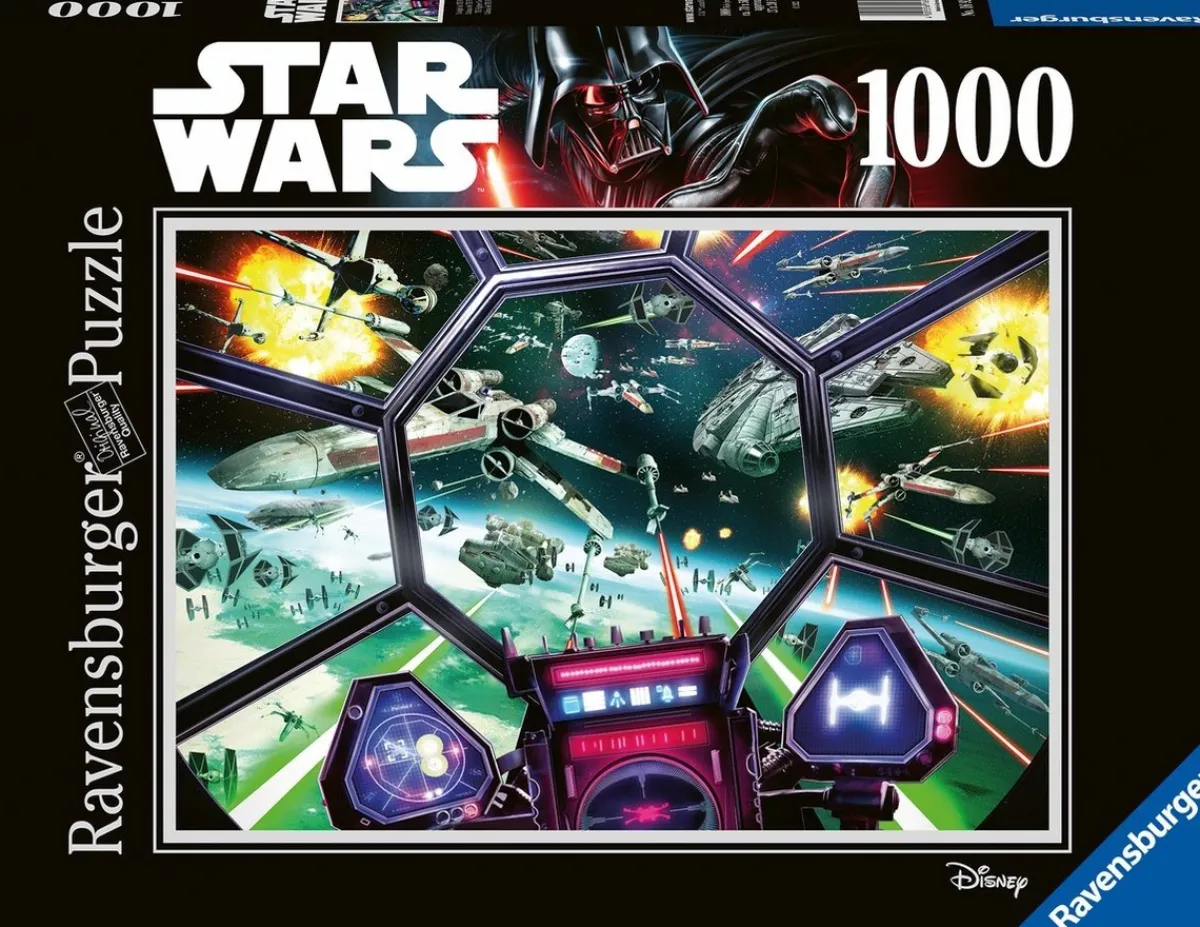 Ravensburger Star Wars|1000-1499<Star Wars - TIE Fighter Cockpit - puzzel 1000 stukjes