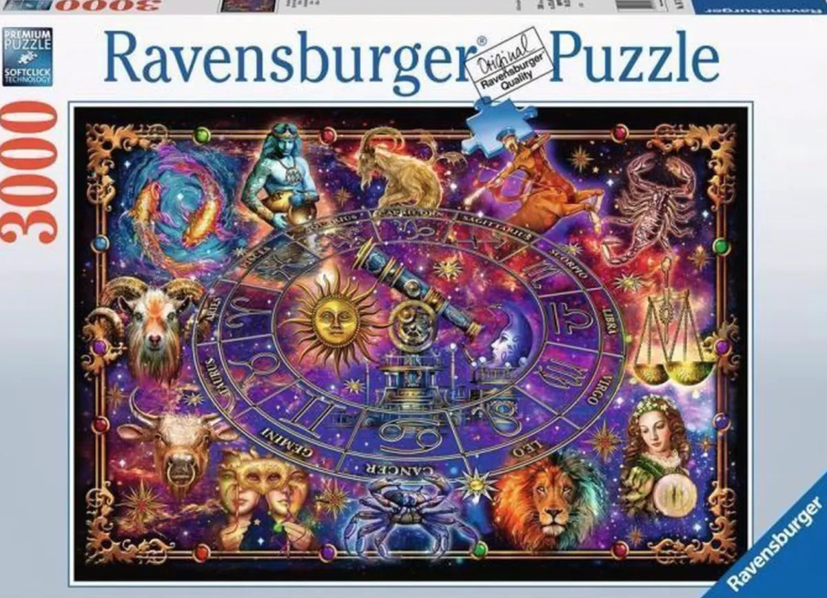 Ravensburger Astrologie & Wereldkaarten|2000 En Meer<Sterrenbeelden - puzzel van 3000 stukjes